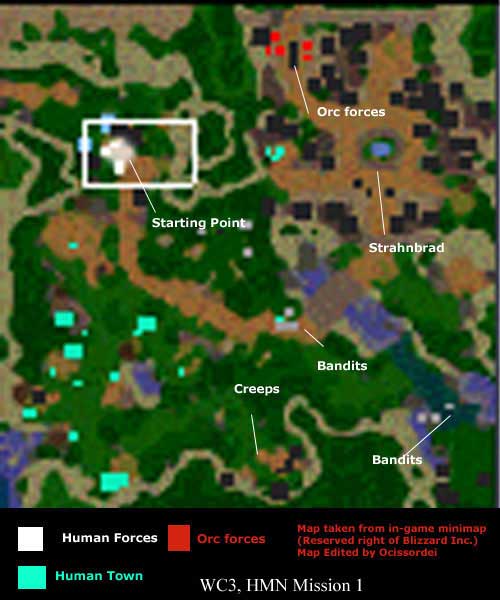 warcraft 2 campaign maps
